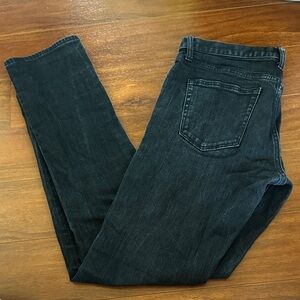 Uniqlo Men's Charcoal Skinny Jeans